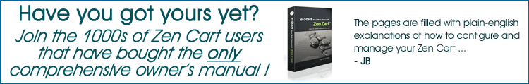 eStart Your Web Store with Zen Cart(tm) eStart Your Web Store with Zen Cart(tm)